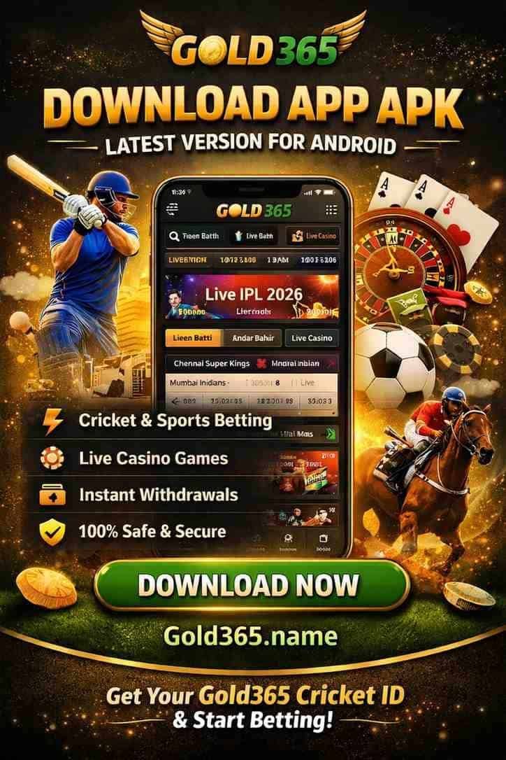 Gold 365 App Download APK – Official Gold365 Cricket Betting App for Android