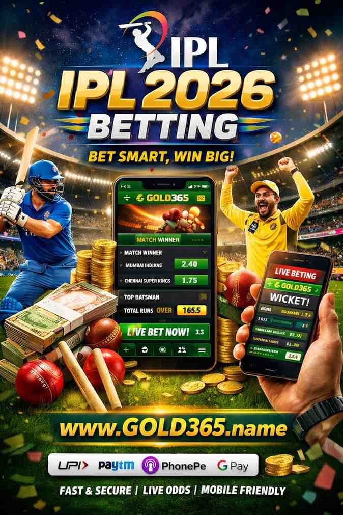 Gold365.name IPL betting app with live match betting, cricket action, and secure payment options
