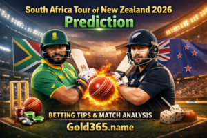 South Africa tour of New Zealand 2026 prediction with SA vs NZ players, betting tips and match analysis on Gold365.name