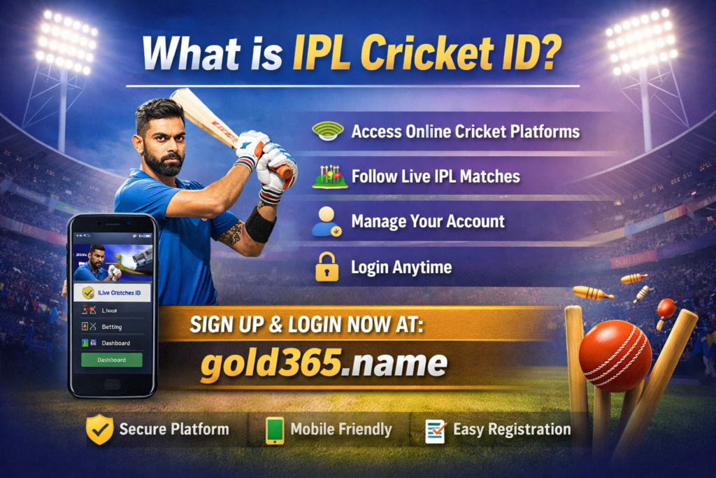 What is IPL circket ID Guide Explained on gold36.name
