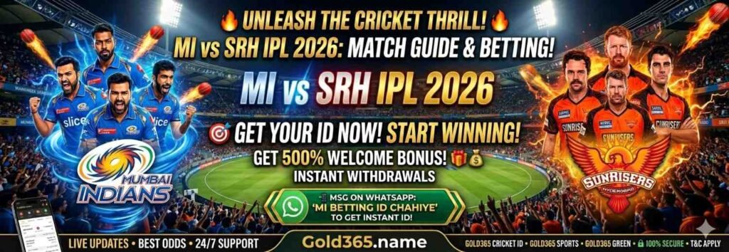 MI vs SRH Dream11